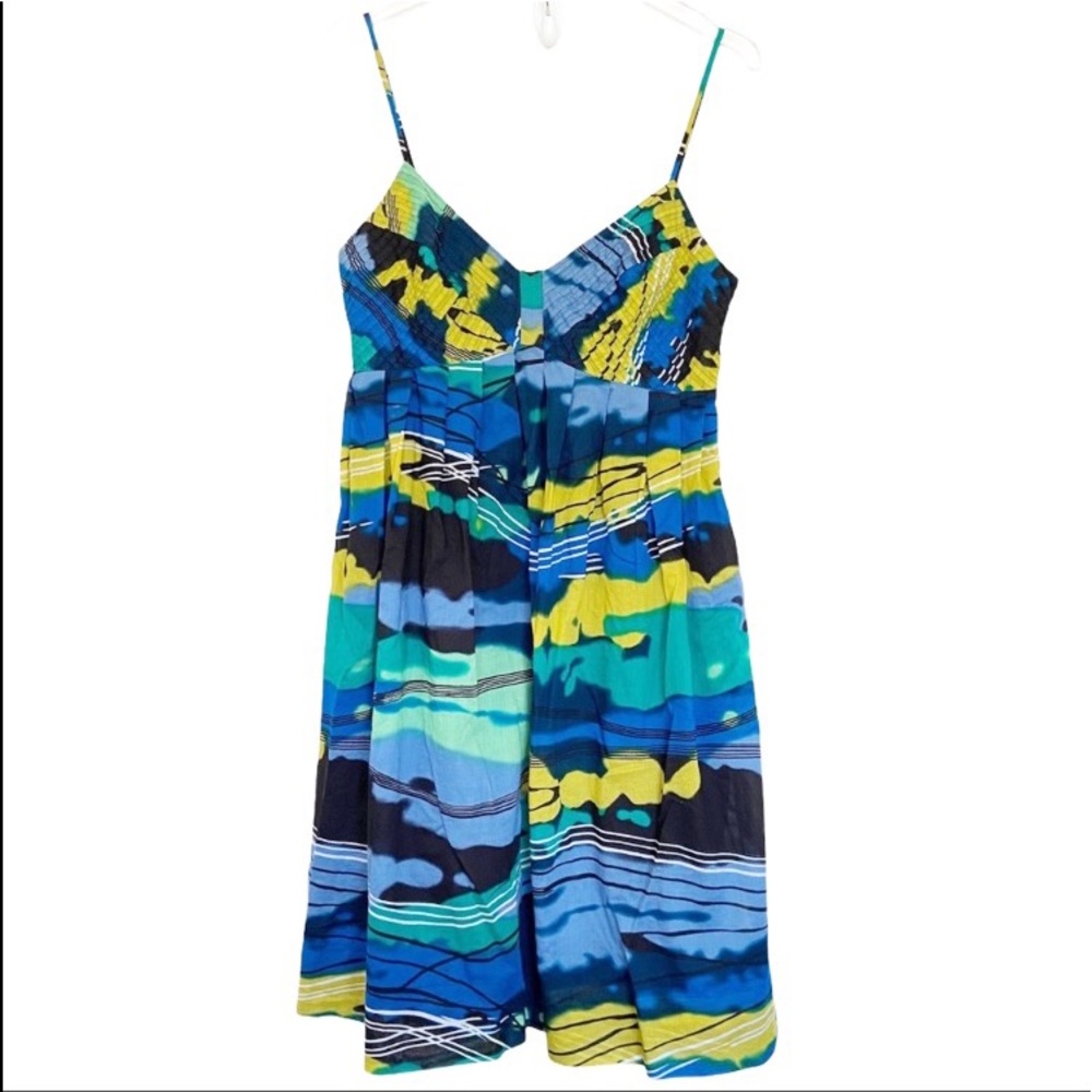 CALVIN KLEIN Spaghetti Strap Summer MIDI Dress FITS MORE  8